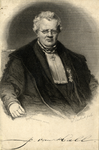 104899 Portret van J. van Hall, geboren 1799, hoogleraar in de rechtsgeleerdheid aan de Utrechtse hogeschool ...